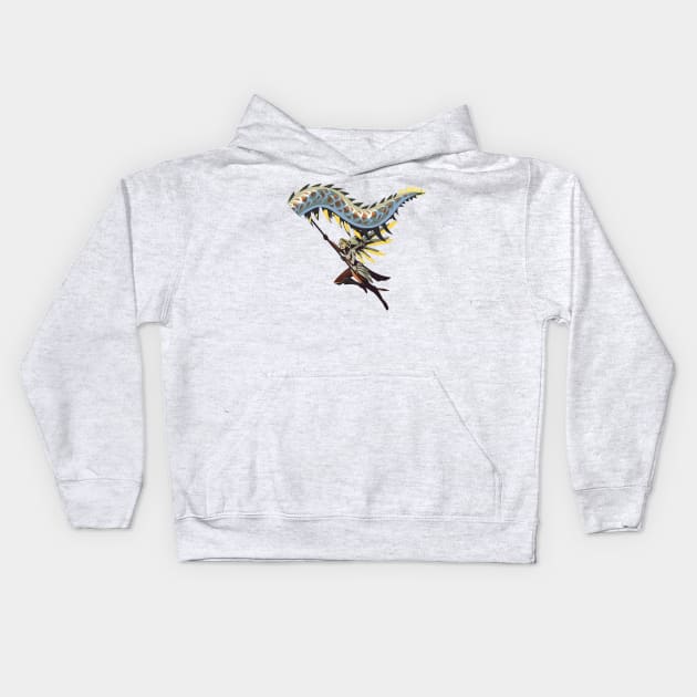 Mercy Dragon Dance Kids Hoodie by Genessis